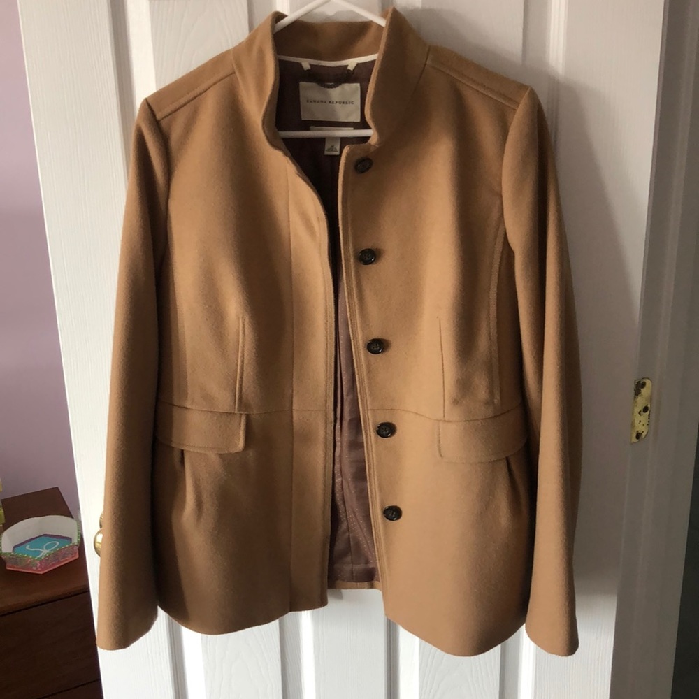 Fall Fashion 🍂 Banana R camel color coat!